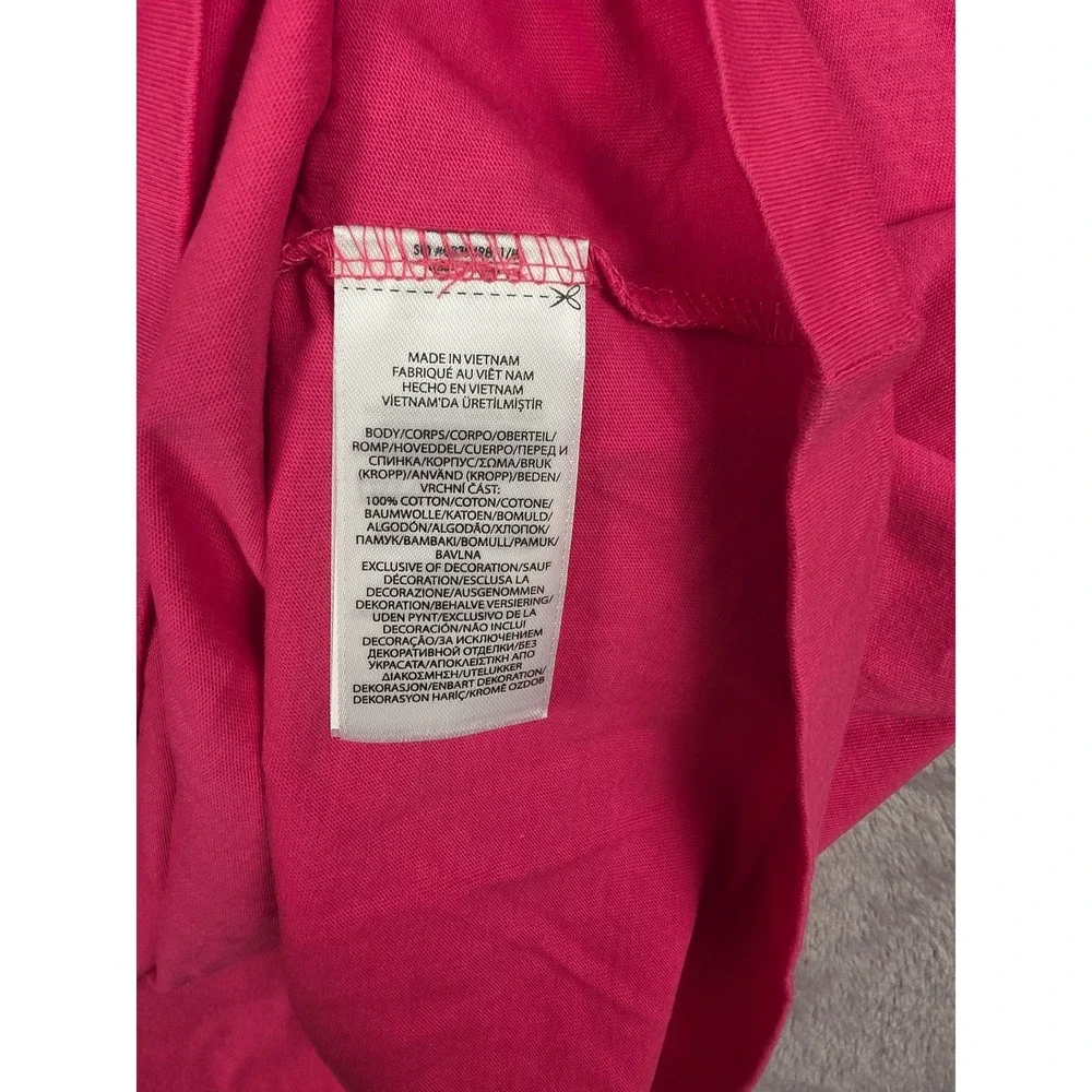 Polo Ralph Lauren T-Shirt Mens XL Pink Classic Fit Pocket Short Sleeve Tee